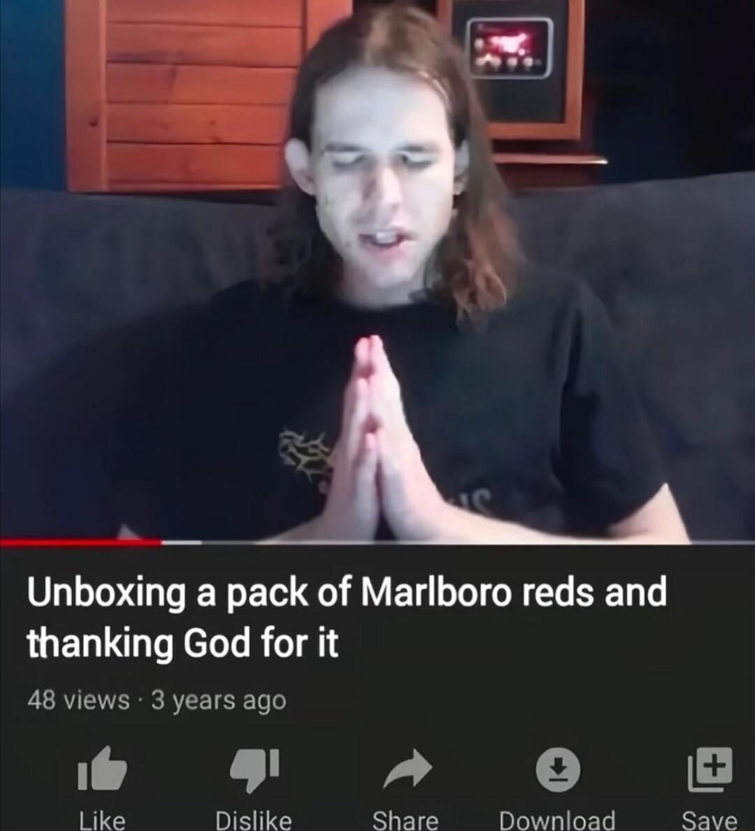 Unboxing a pack of Marlboro reds and thanking God for it
48 views • 3 years ago