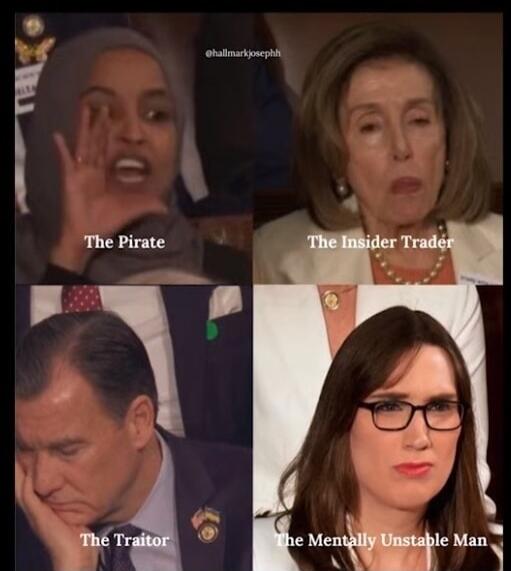 The Pirate
The Insider Trader
The Traitor
The Mentally Unstable Man