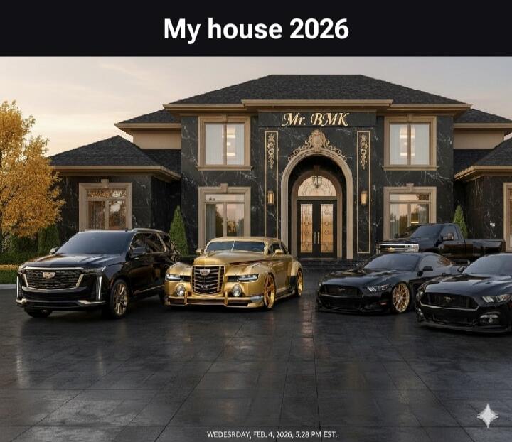 My house 2026 Mr. BMK WEDESRDAY, FEB. 4, 2026, 5:28 PM EST.