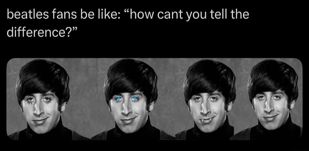 beatles fans be like: 