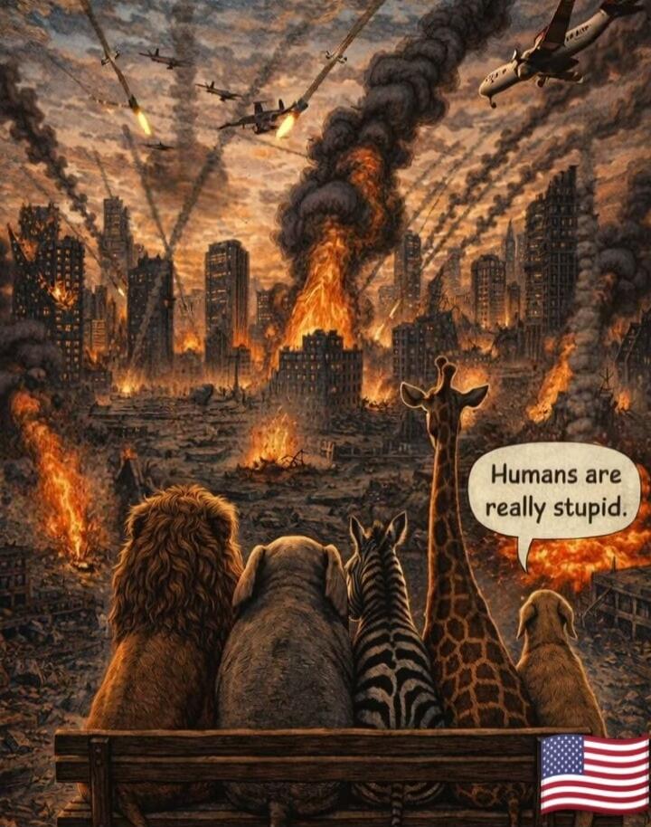 Humans are really stupid.