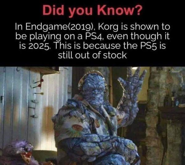 Did you Know aNgleeETag Cllekte NI RIEgTo N g R o be playing on a PS4 even though it is 2025 This is because the PS5 is still out of stock B b r