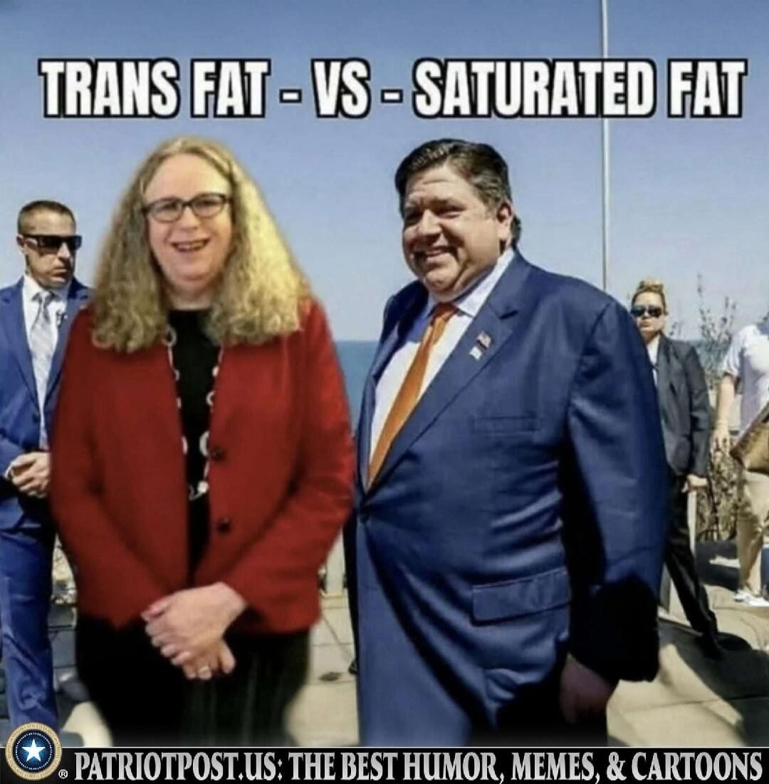 TRANS FAT - VS - SATURATED FAT\nPatriotPost.us: The Best Humor, Memes, & Cartoons