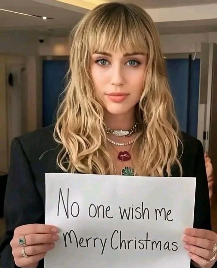 No one wish me Merry Christmas