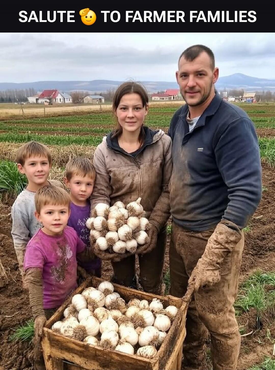 SALUTE 🤗 TO FARMER FAMILIES
