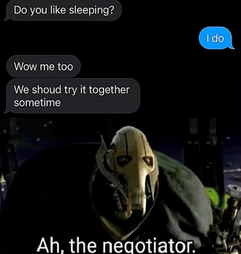 Do you like sleeping Wow me too We shoud try it together Belyldnt Ah the neotia