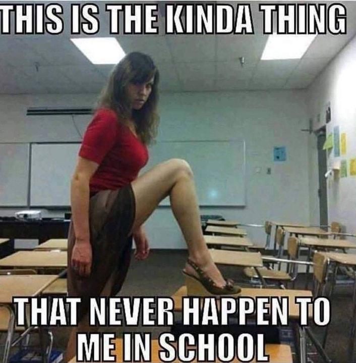 THISISITHE Tm i mr NEVERHAPPENFT Tl MEINISCHOOL