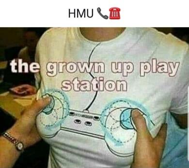 the grown up play station