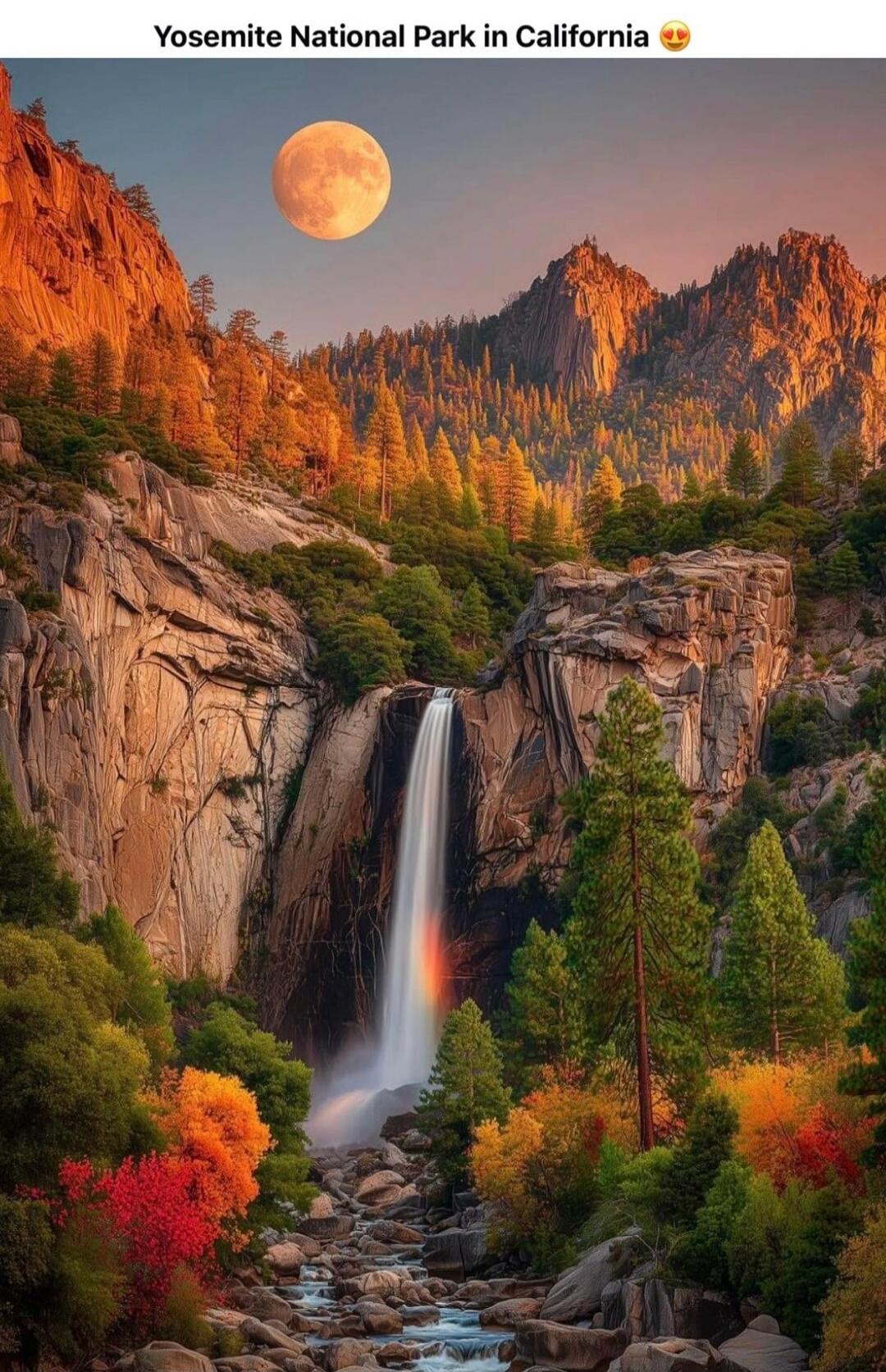 Yosemite National Park in California 😍