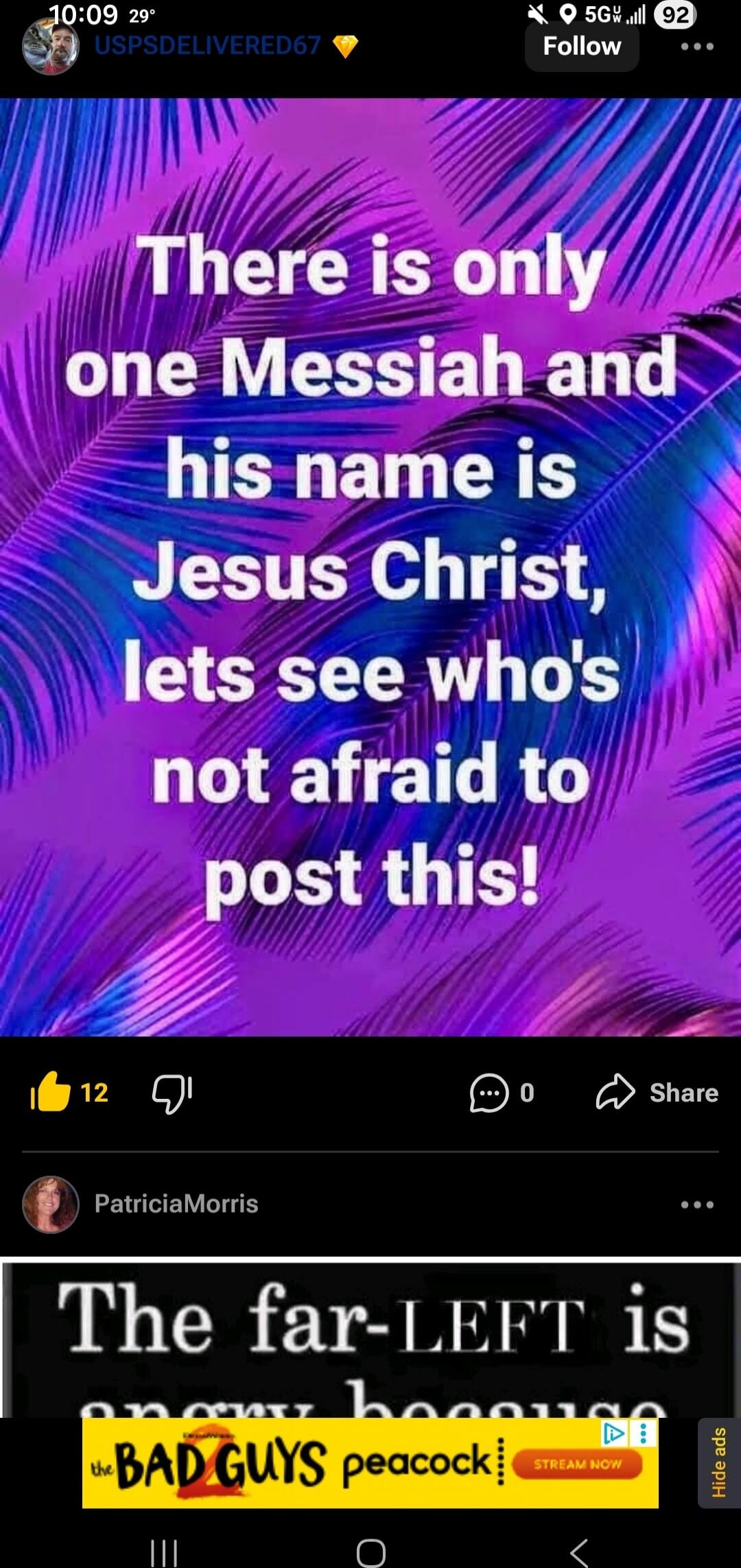 There is only one Messiah and his name is Jesus Christ, lets see who's not afraid to post this!