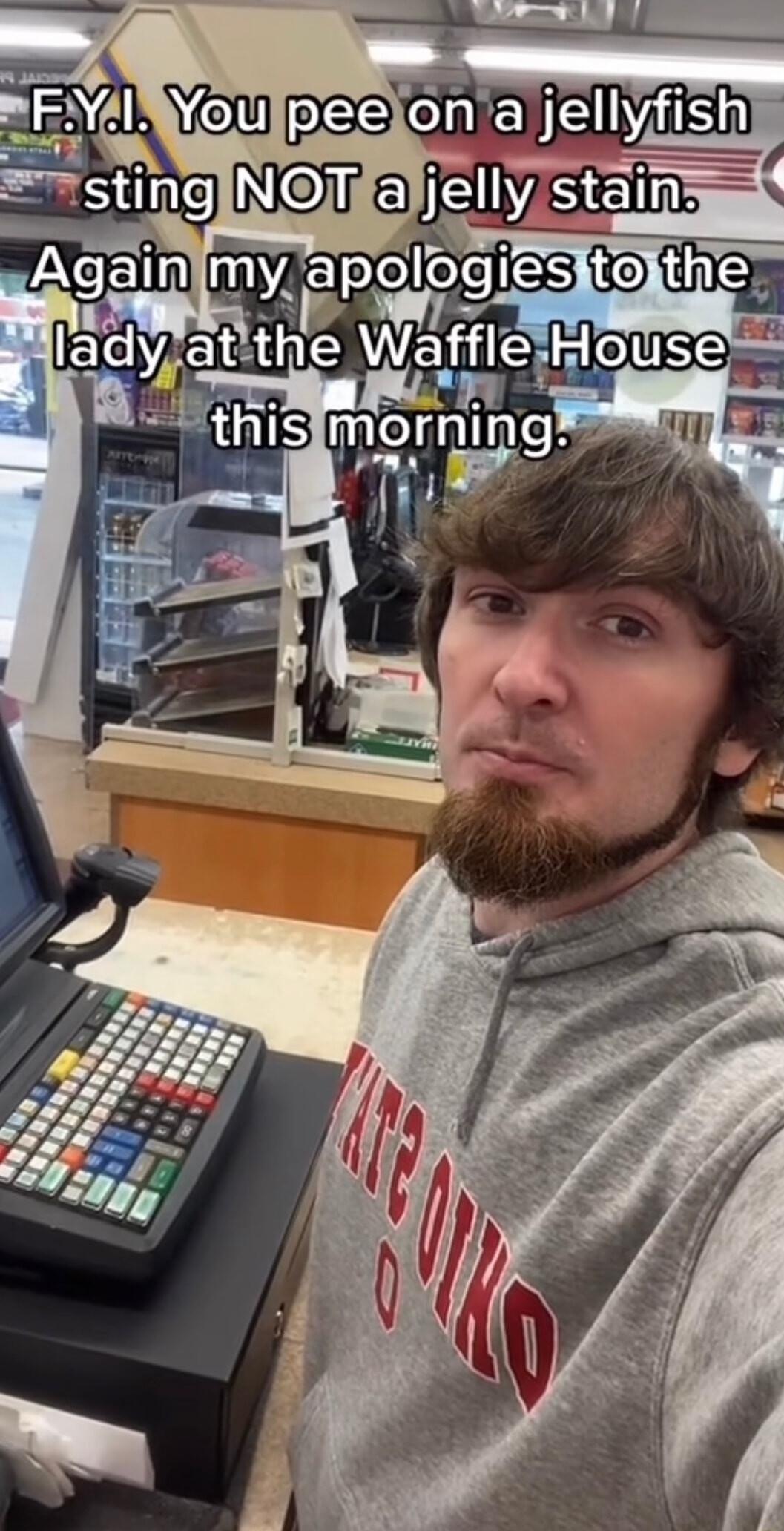 k il stlng Jelly Selns Agaln my apologles o s Iadyatthr VferHouse thls mornn w