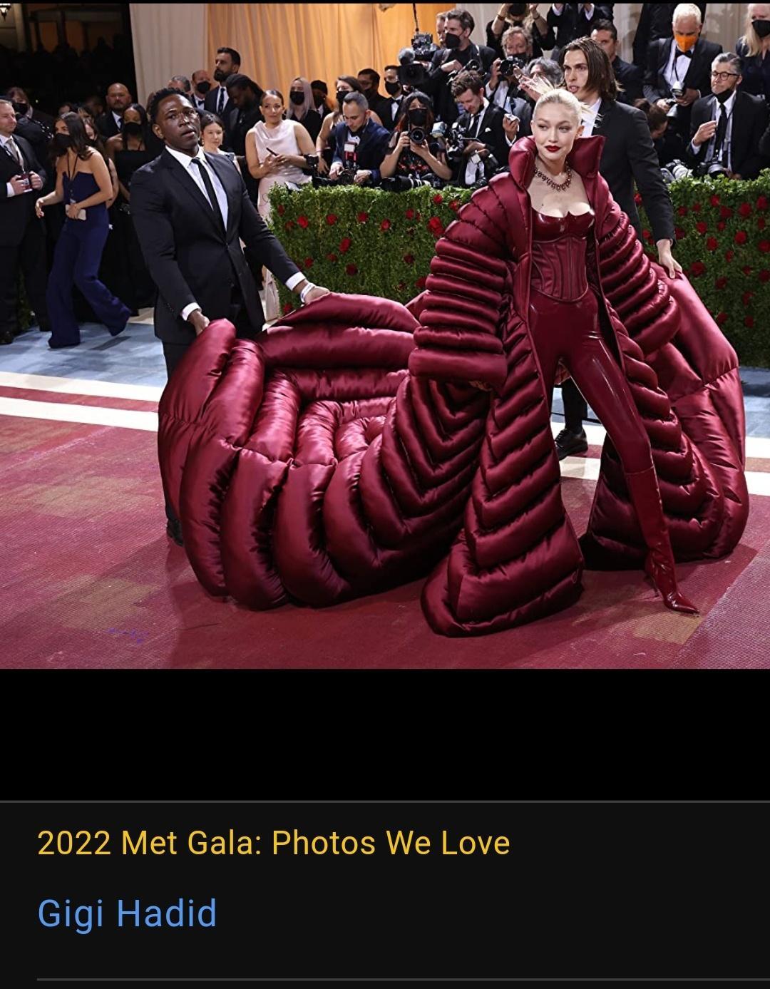 2022 Met Gala Photos We Love Gigi Hadid