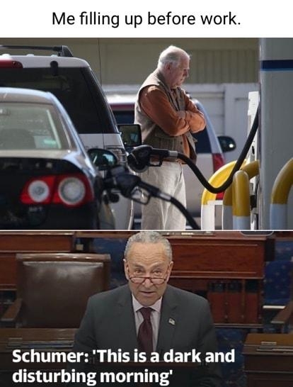 Me filling up before work rw l O E e G CELET E LT disturbing morning e Wit T