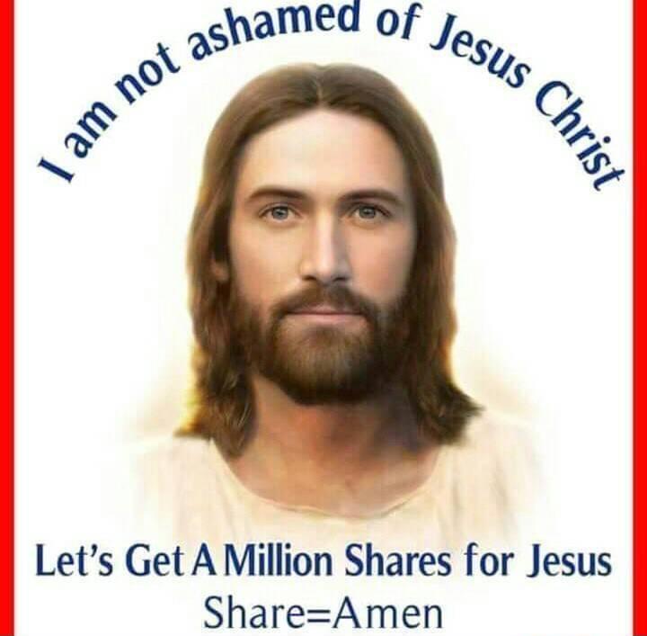 Lets Get A Million Shares for Jesus ShareAmen