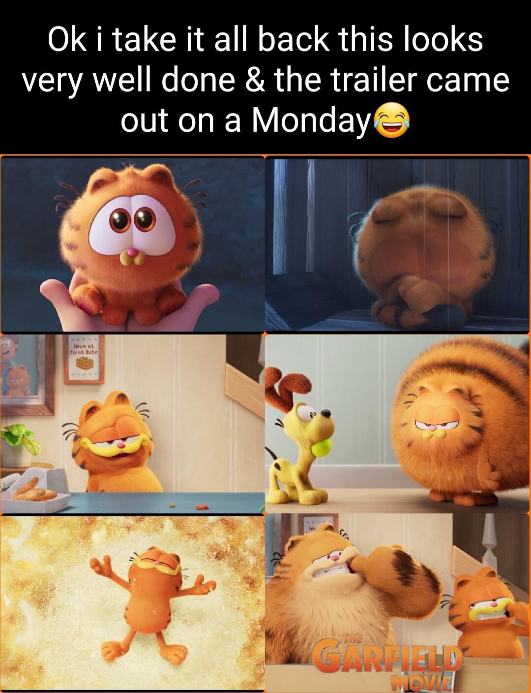 QREICREUREI SRR very well done the trailer came out on a Monday