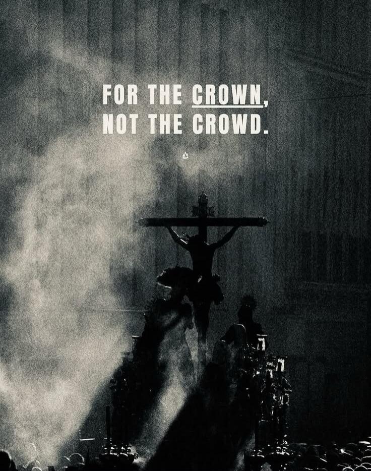 FOR THE CROWN, NOT THE CROWD.