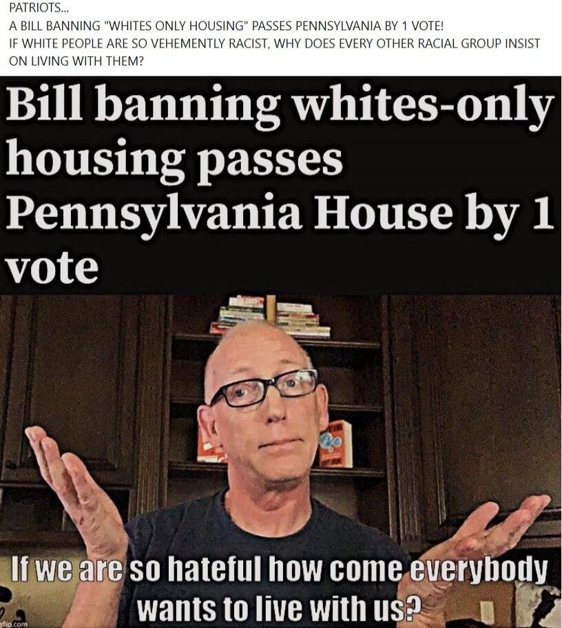 PATRIOTS... A BILL BANNING 