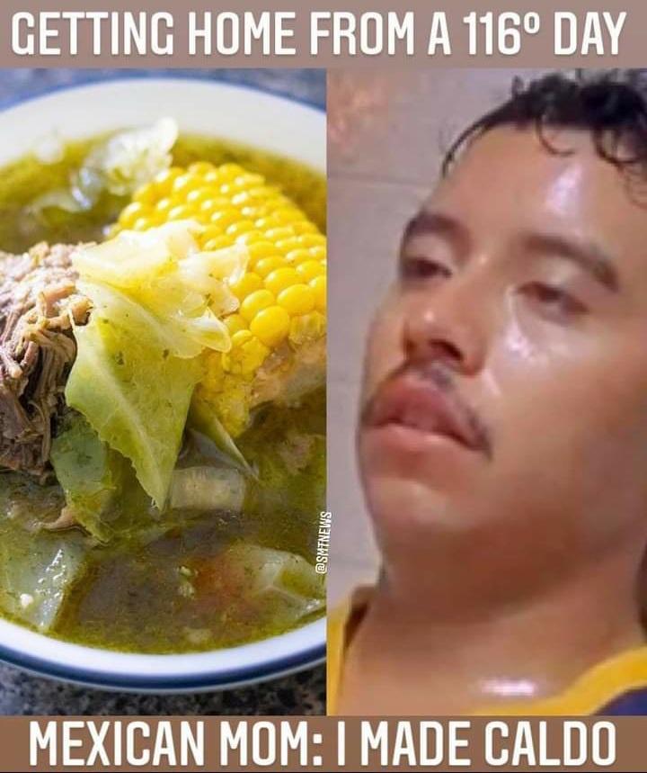 GETTING HOME FROM A 116 DAY MEXICAN MOM MADE CALDO