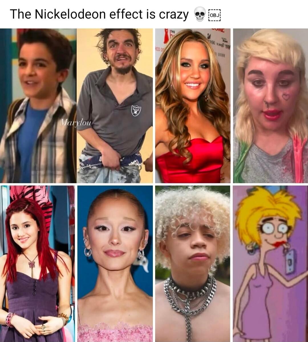 The Nickelodeon effect is crazy