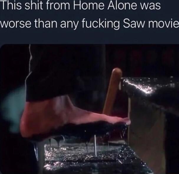 This shit from Home Alone was WSS GERENA TR E AN