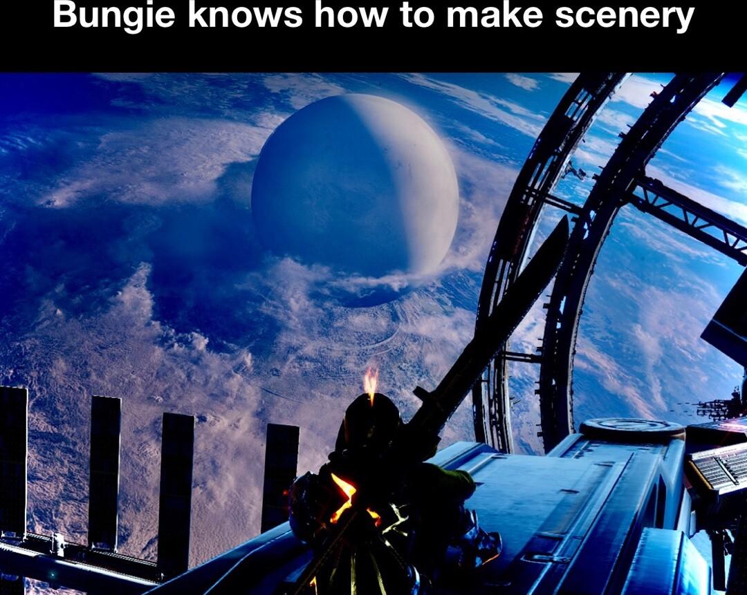 Bungie knows how to make scenery
