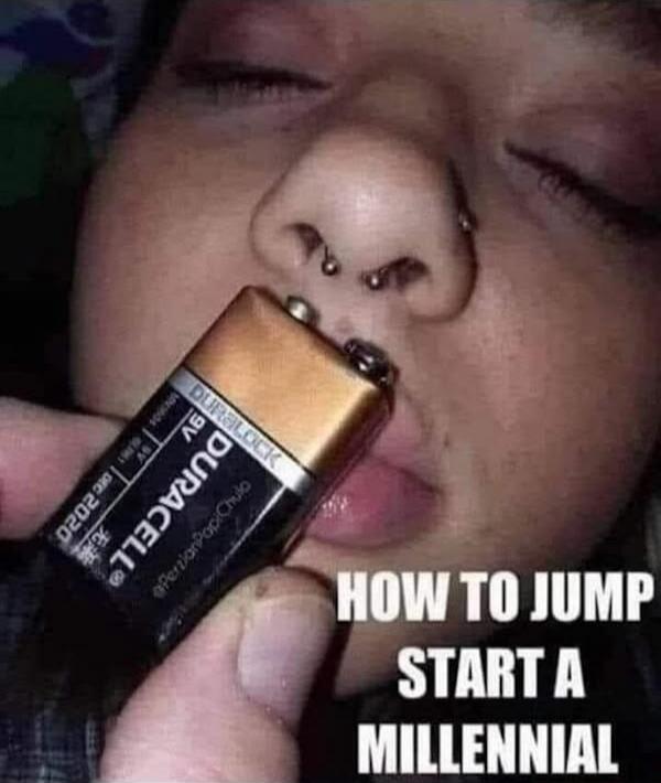 HOW TO JUMP START A MILLENNIAL DURACELL 9V