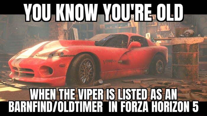 _t WHEN THE VIPEH Ry BARNFINDOLDTIMER IN FORZA HORIZON 5