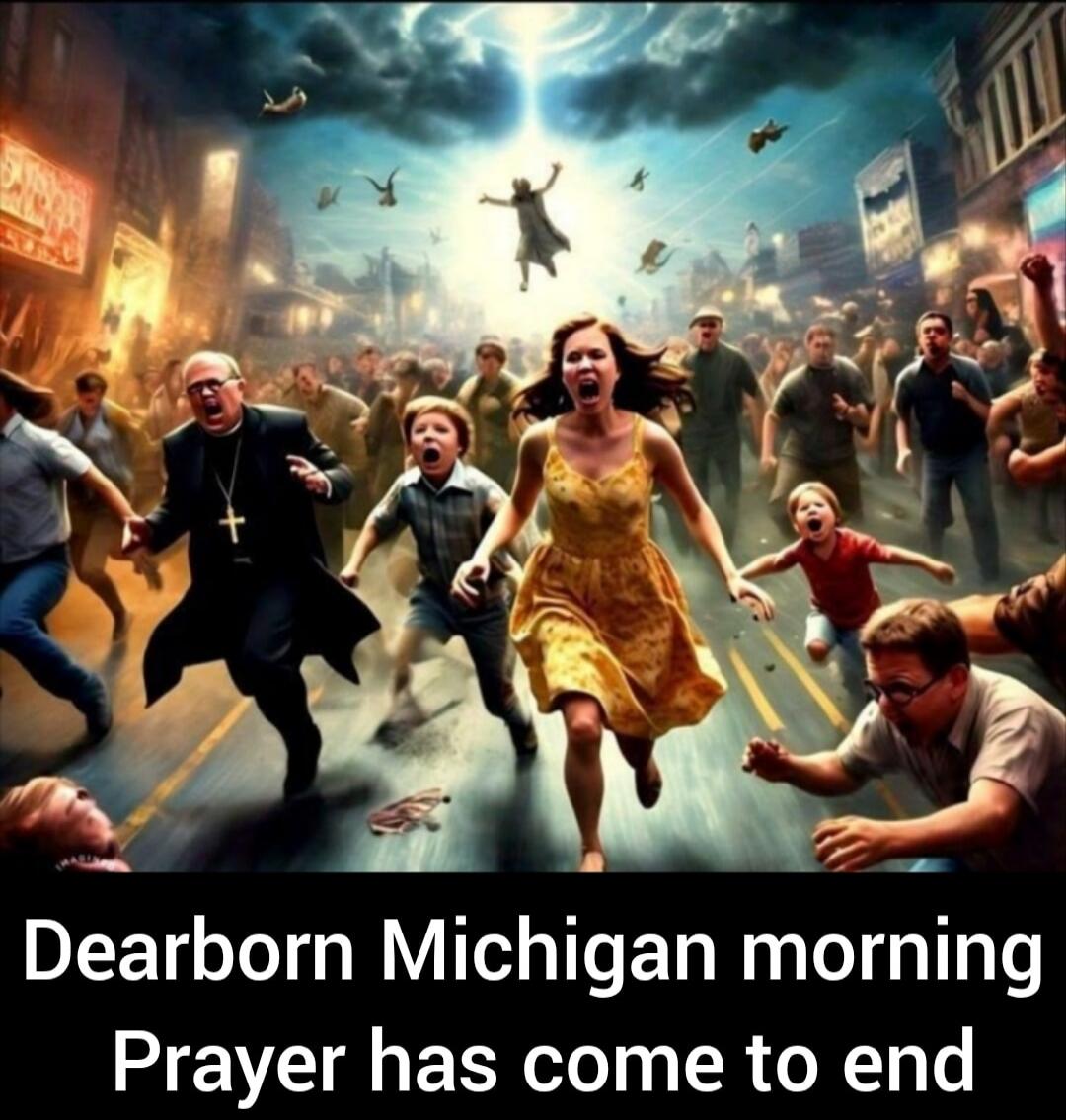 Dearborn Michigan morning Prayer has come to end