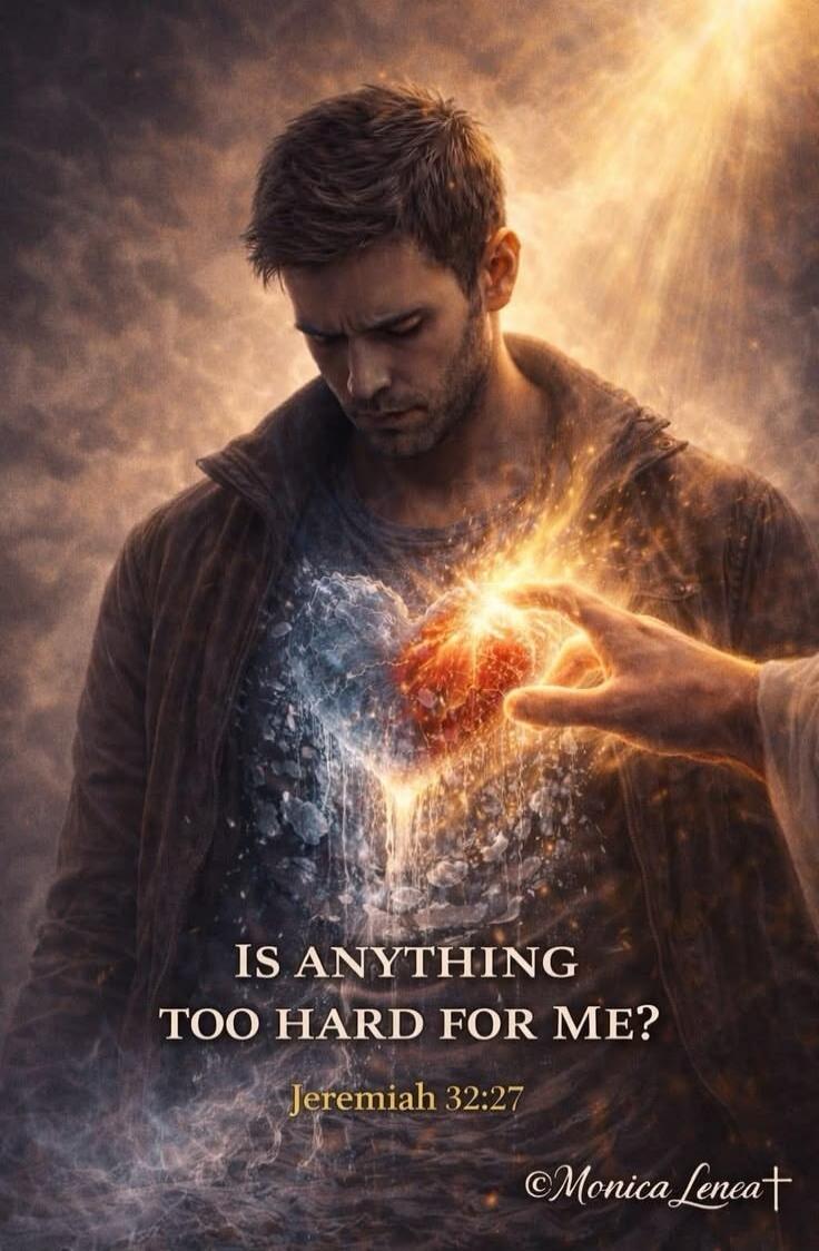 Is anything too hard for me? Jeremiah 32:27