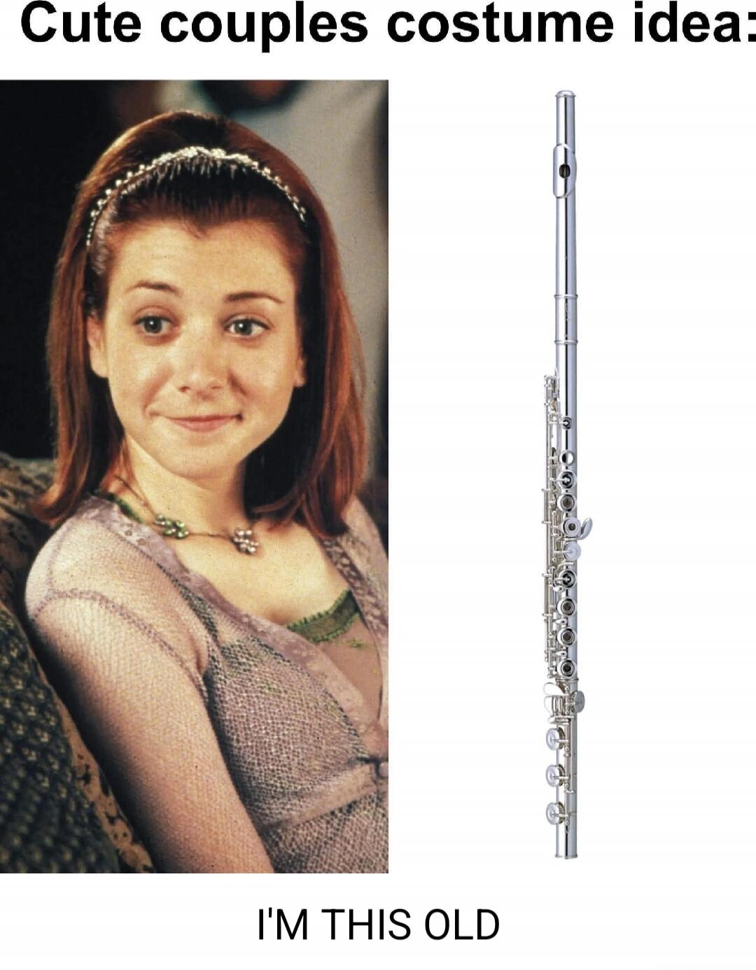 Cute couples costume idea:
I'M THIS OLD