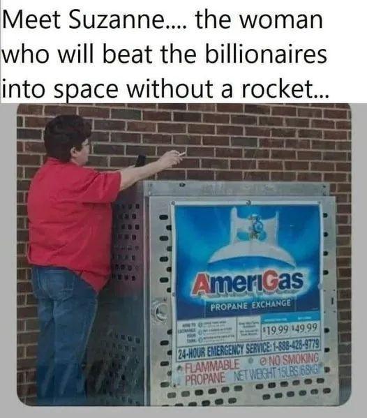 Meet Suzanne the woman who will beat the billionaires into space without a rocket