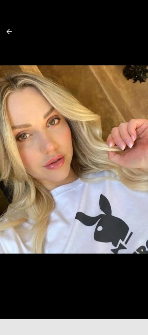 Playboy bunny logo on white shirt