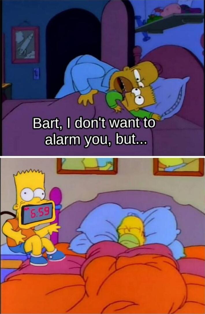 L2 Bart I dontwantto alarm you but