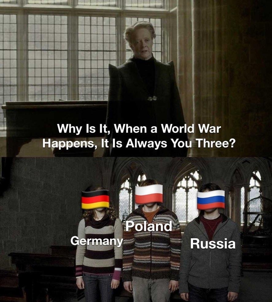 Why Is It When a World War Happens It Is Always meThree Rt mematis