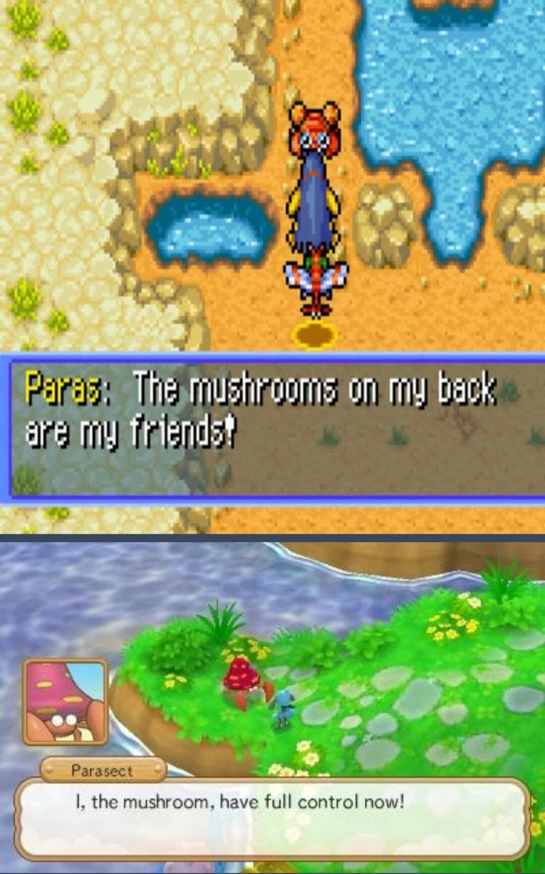 3 b R e UG TO0TE Gre U ends I the mushroom have full control now
