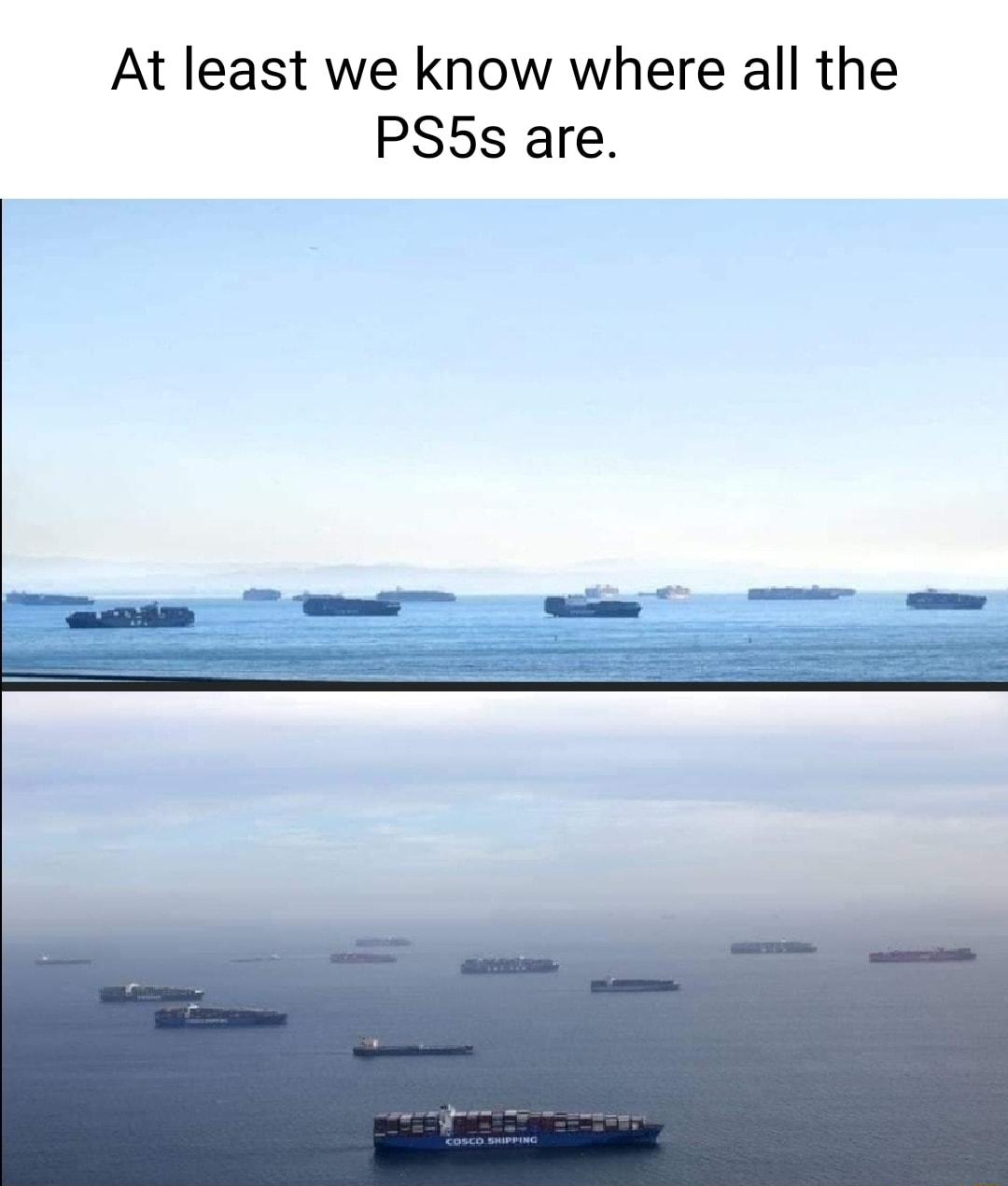 At least we know where all the PS5s are