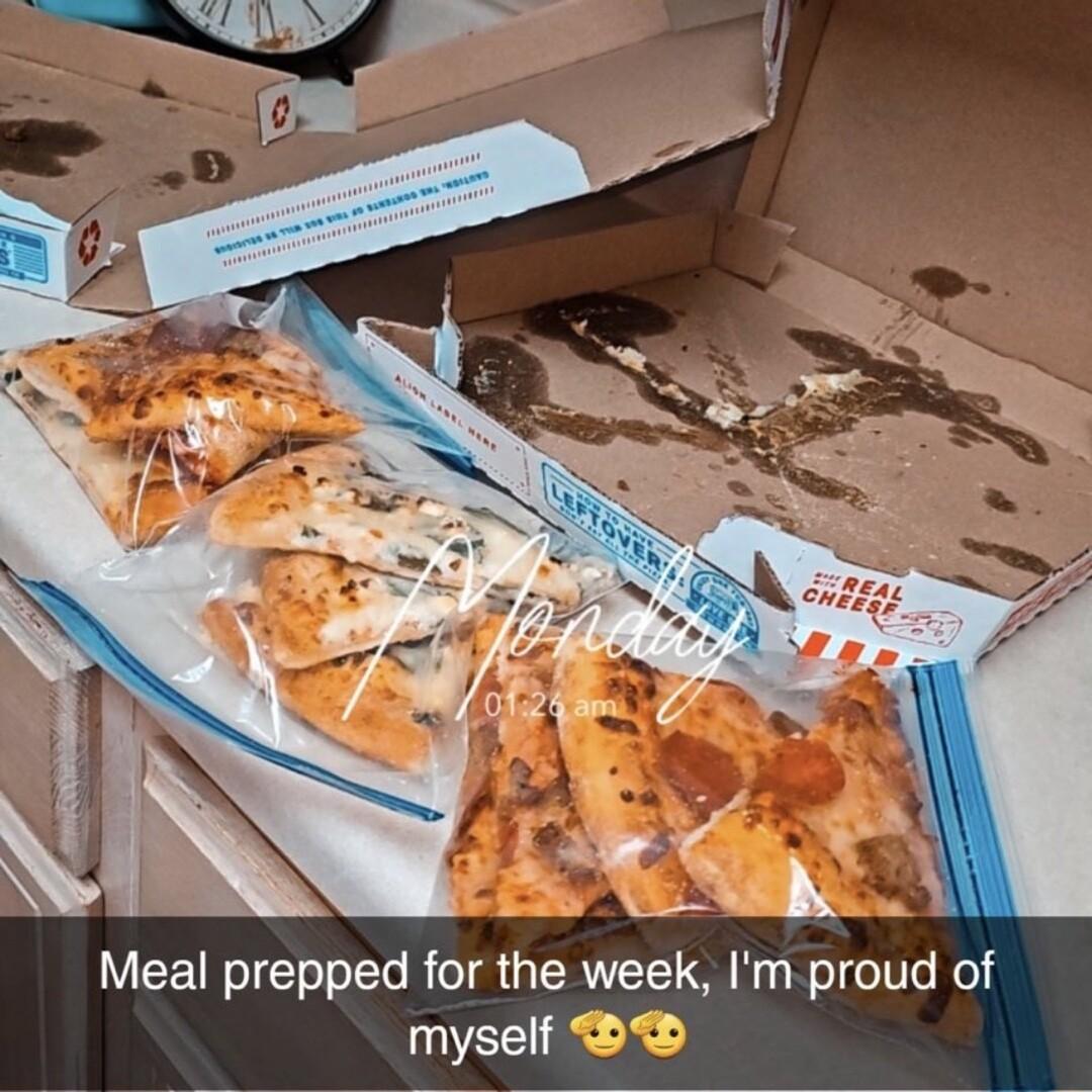 Meal prepped for the week Im proud of myself DD