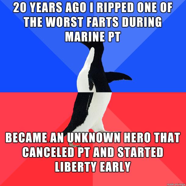 20 YEARS AGOIRIPREDONE OF THE WORST FARTS DURING MARINERT BECAME ANUNKNOWN HEROTHAT LY H A TSR LIBERTY ERRLY