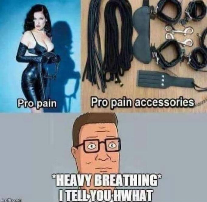 Pro pain Pro pain accessories *HEAVY BREATHING* I TELL YOU HWHAT