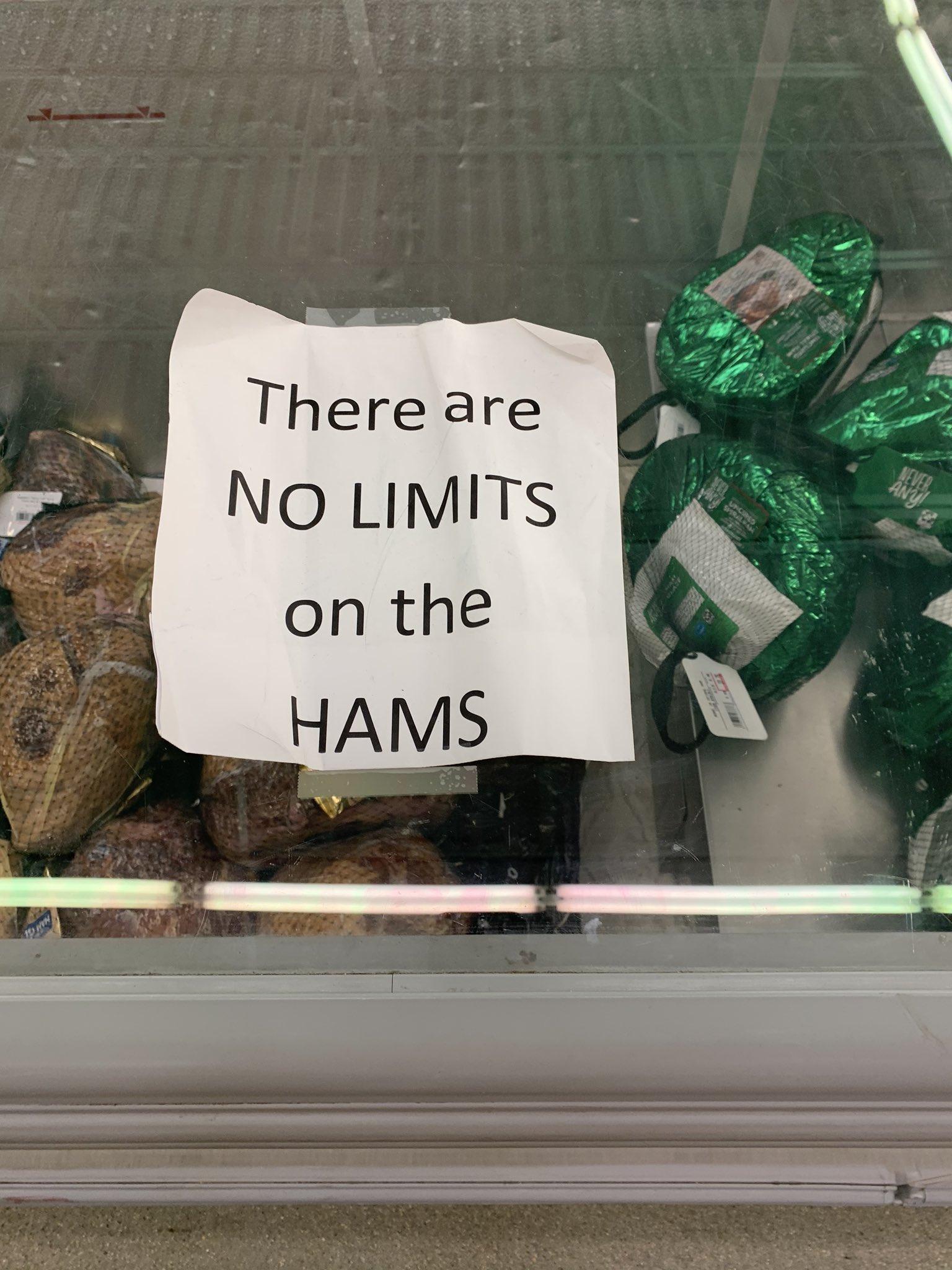 There are NO LIMITS on the HAMS