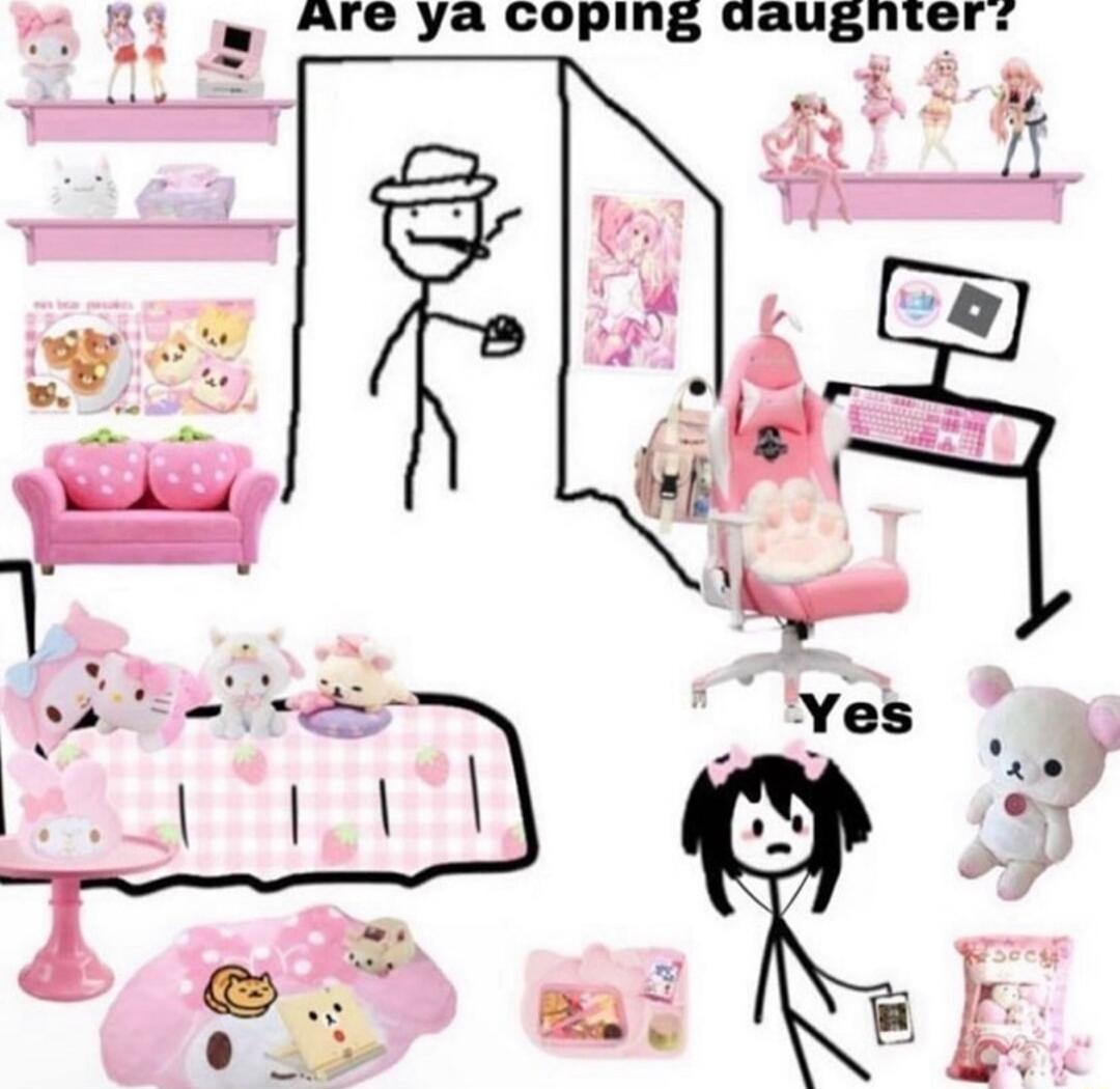 s R Are ya Coping Gaugnier nile N 8 el g o o o