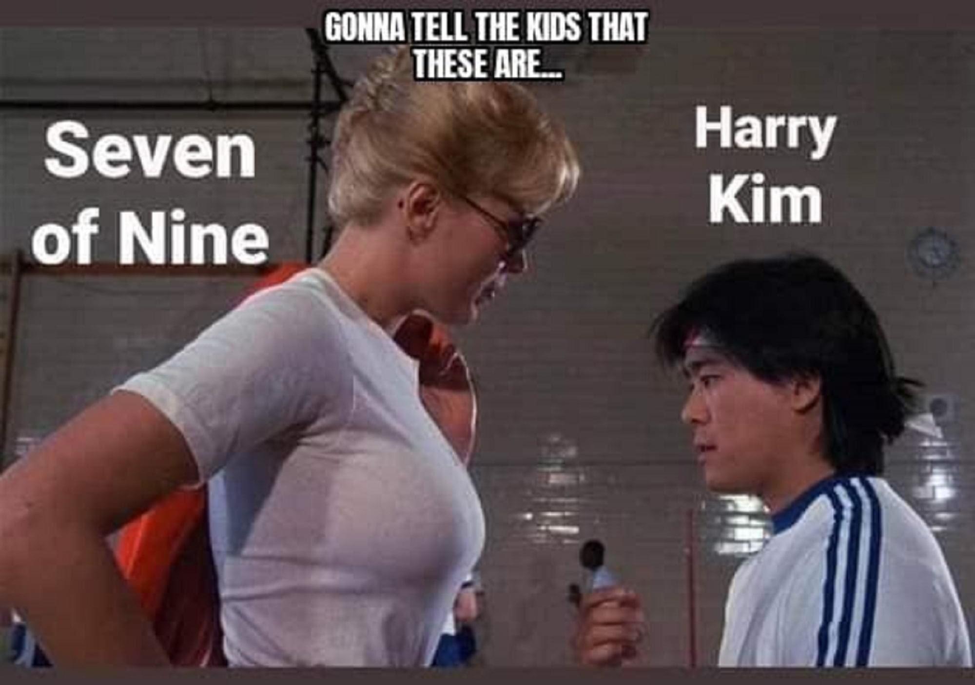 GONNA TELL THE KIDS THAT Seven Ham 7 7 Kim of Nine