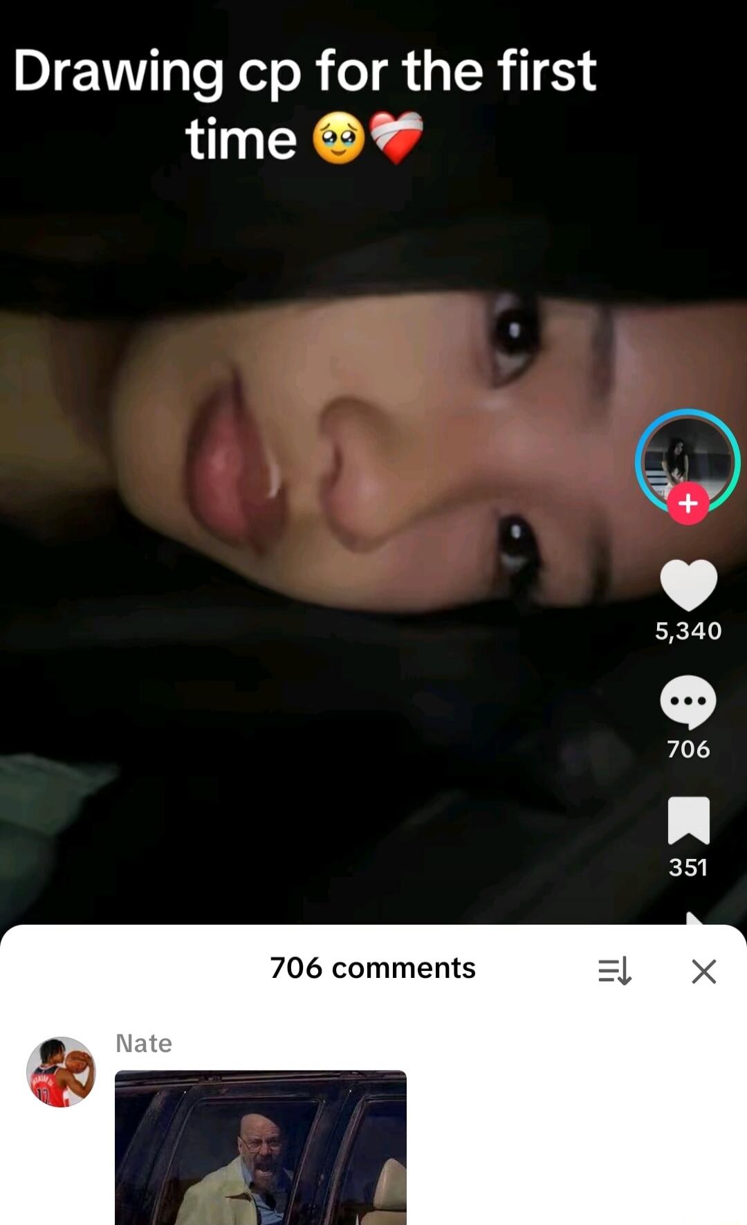 Drawing cp for the first time 🥹❤️