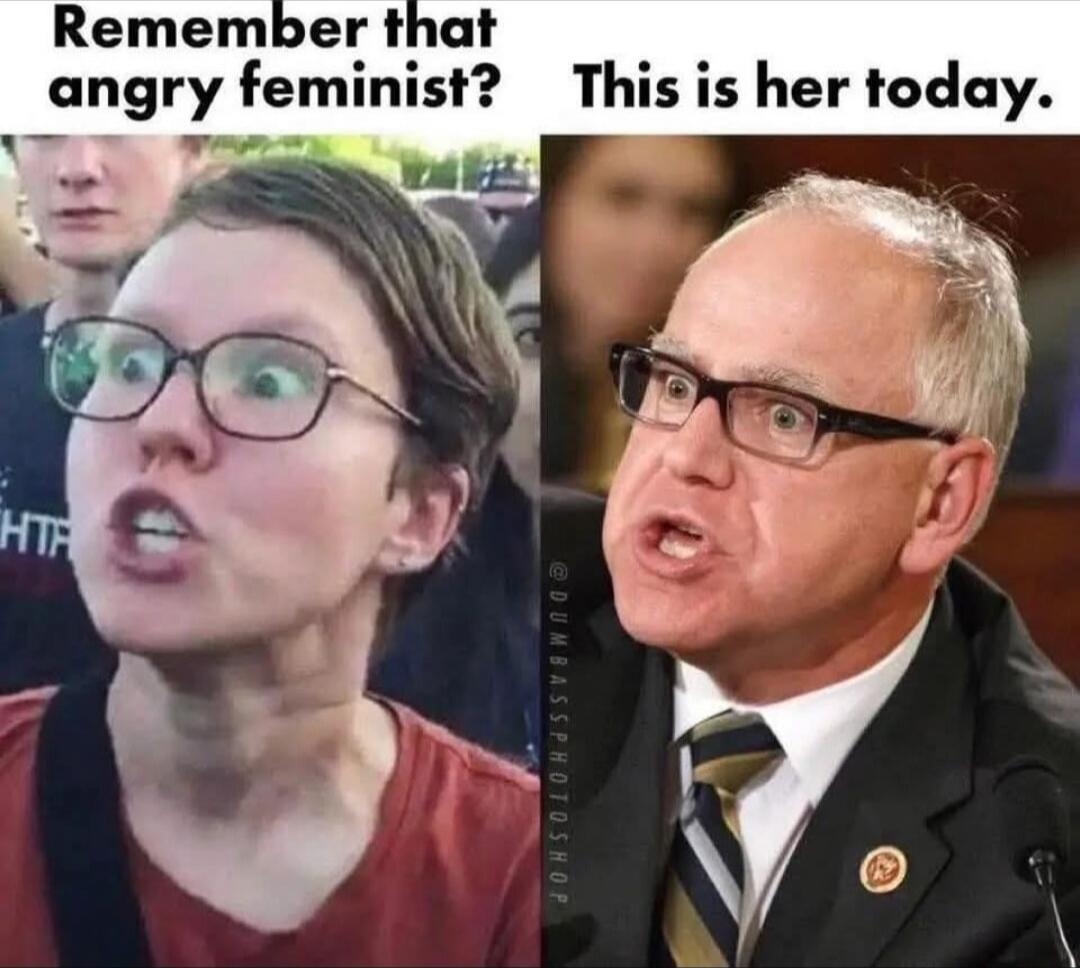 Remember that angry feminist? This is her today.