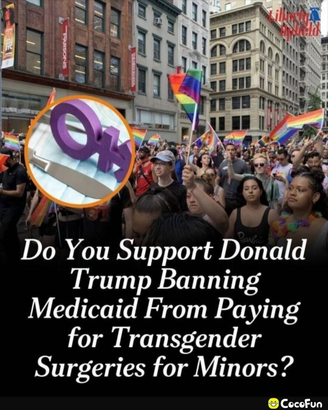 Do You Support Donald Trump Banning Medicaid From Paying for Transgender Surgeries for Minors?