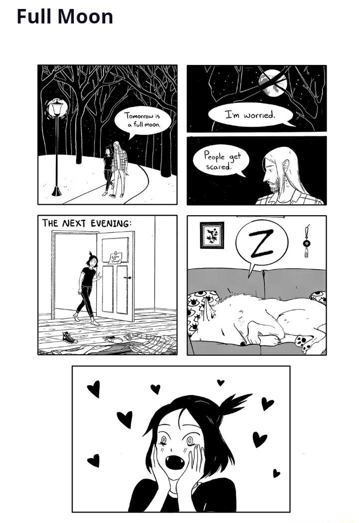 Full Moon THE NEXT EVENING T