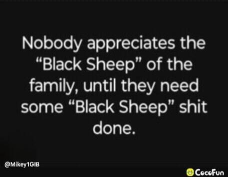Nobody appreciates the 