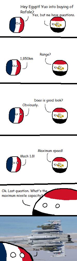 Hey Egypt Yuo into buying of Rafale X Yes but me have questions e _7 1850km 0 Does is good look 0 e Maximum speed Mjch 181 L