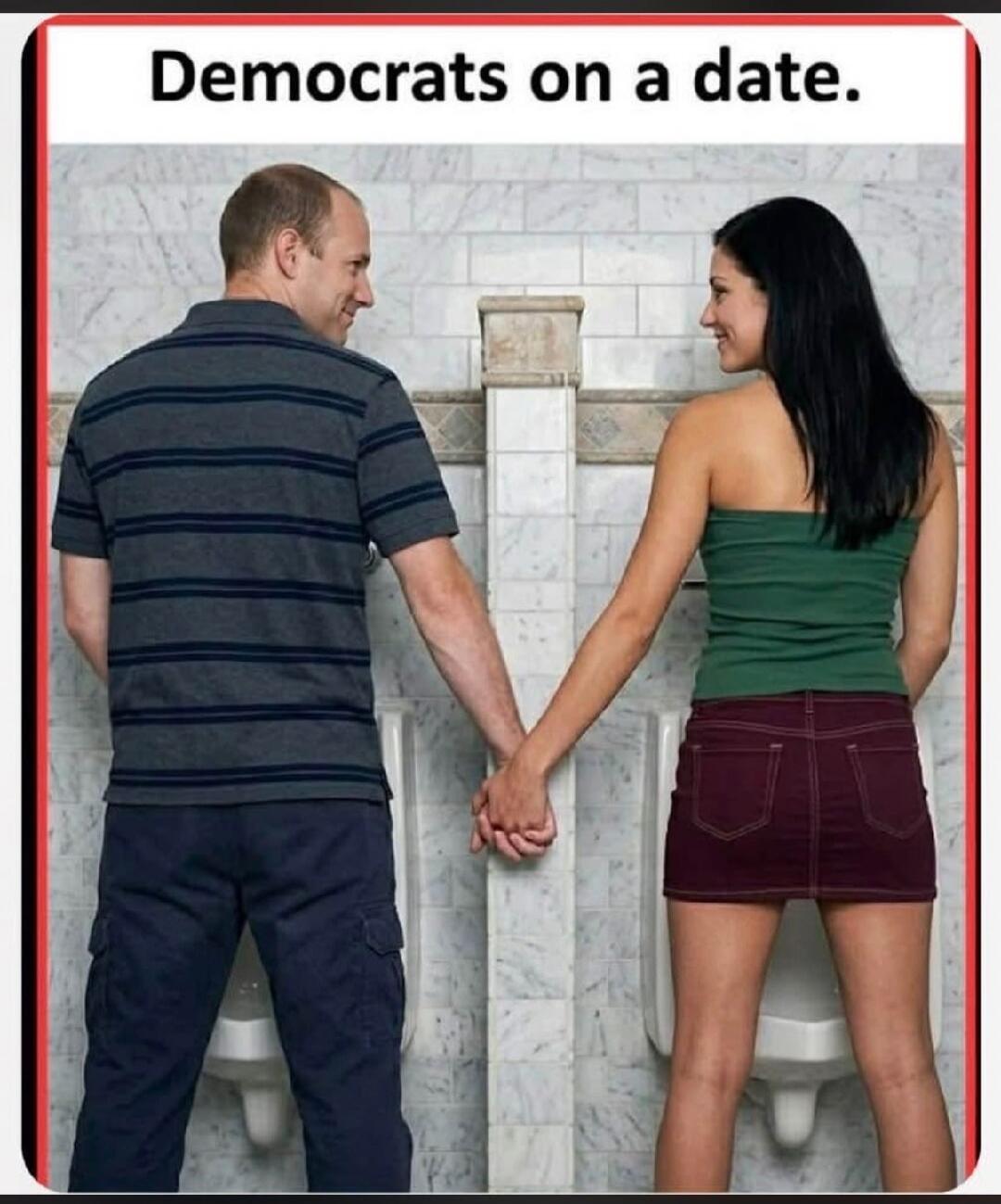 Democrats on a date.