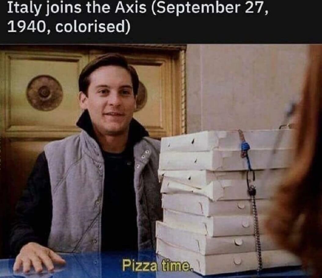 Italy joins the Axis September 27 1940 colorised